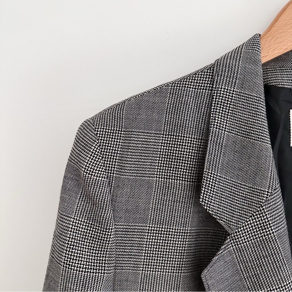 Vintage Pendleton Wool Plaid Blazer Made In USA Women's Size 10 - Picture 3 of 8